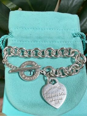 ❤️ Tiffany & Co. Heart Tag Toggle Bracelet